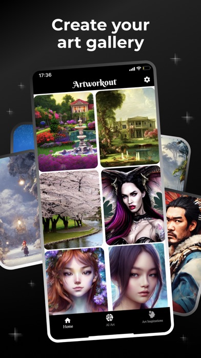 Artworkout: AI Video Photo App Screenshots