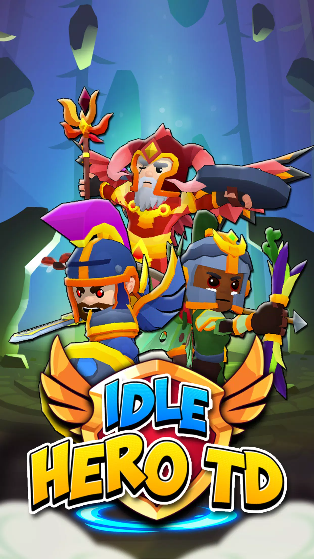 Idle Hero TD Tower Defense RPG Screenshots