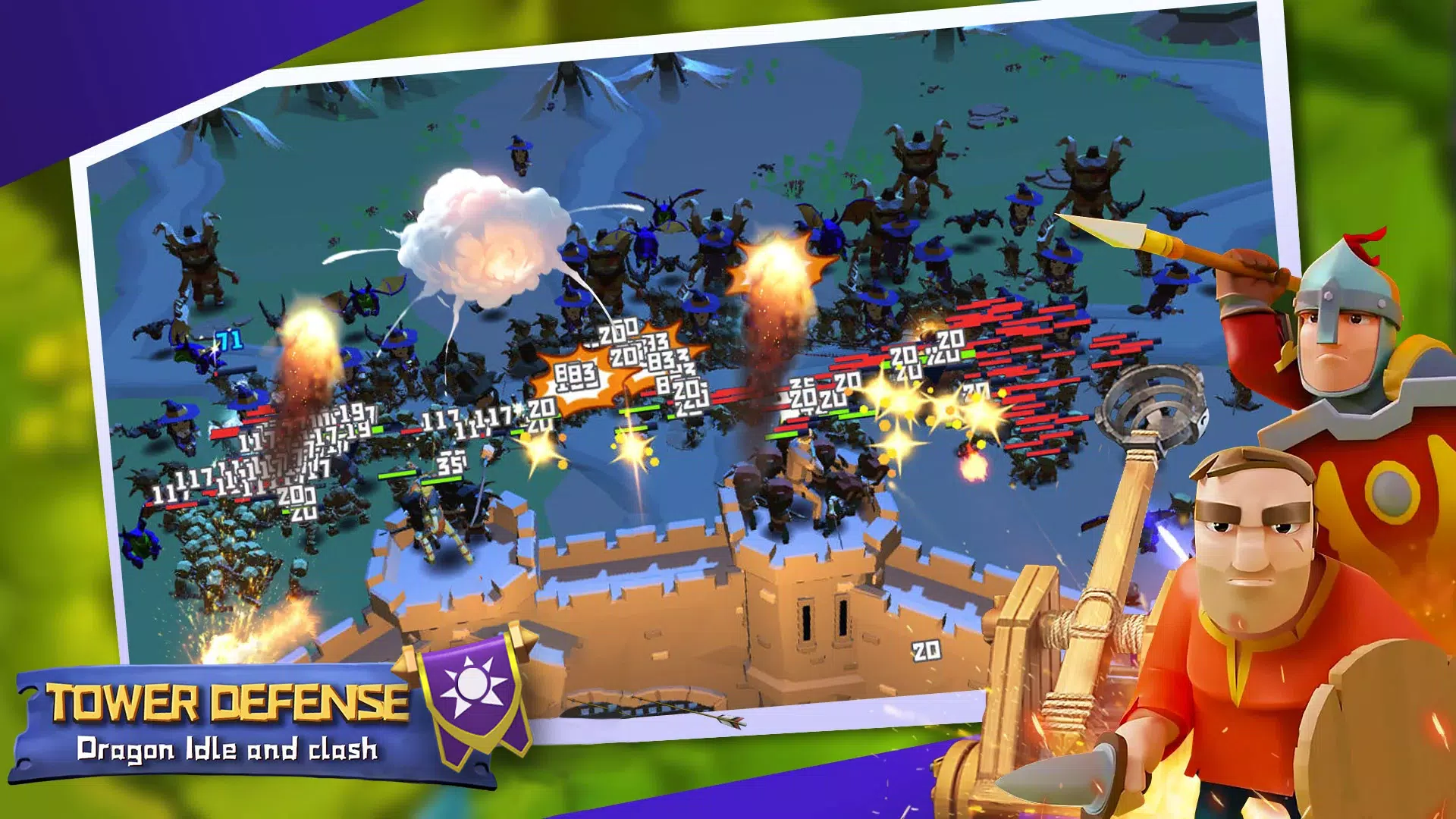 Tower defense:Idle and clash Screenshots