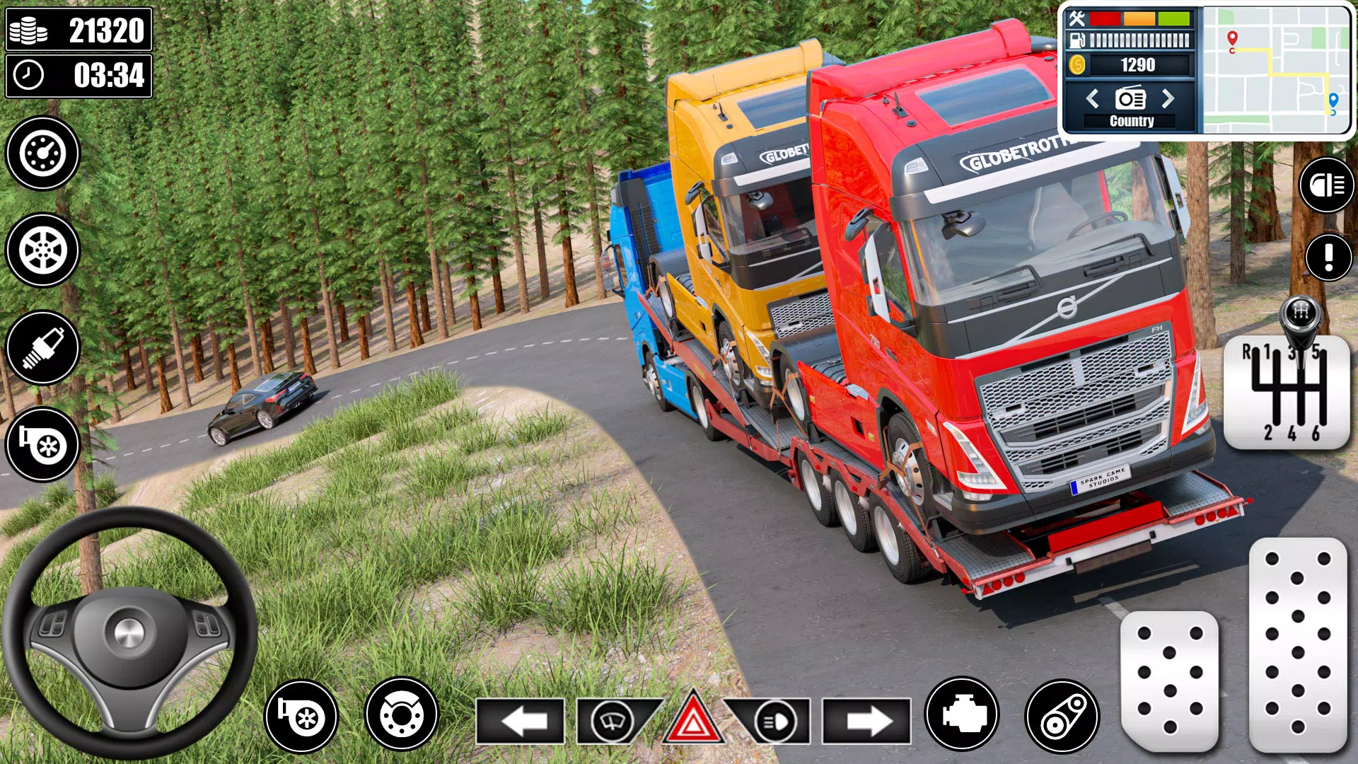 ภาพหน้าจอของ Real Truck Parking Games 3D