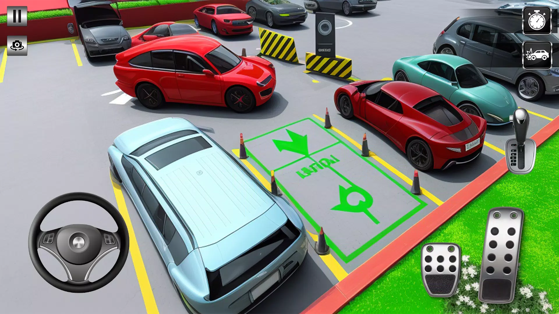 Advance Prado Parking Car Game Screenshots