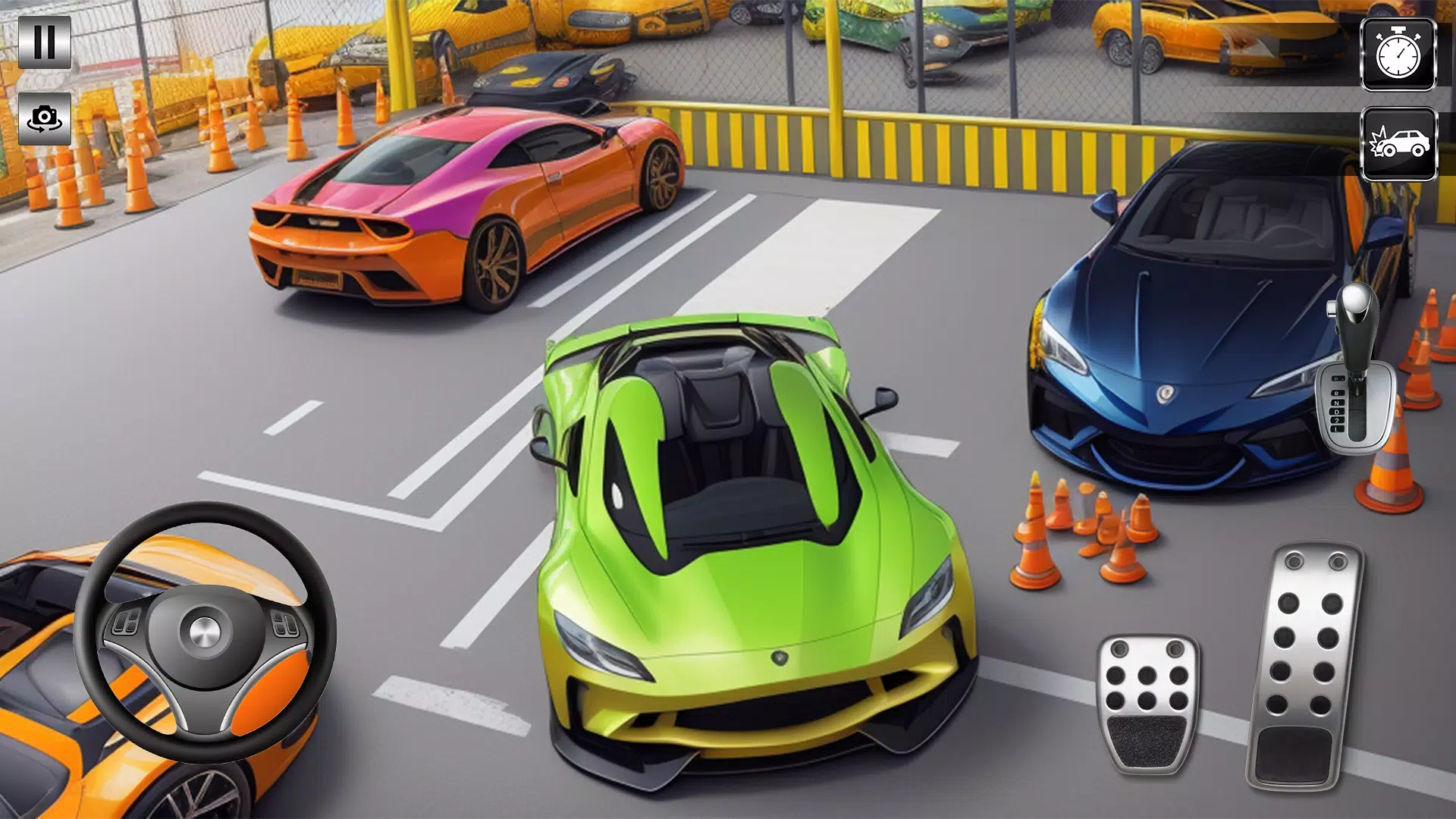 Advance Prado Parking Car Game Screenshots
