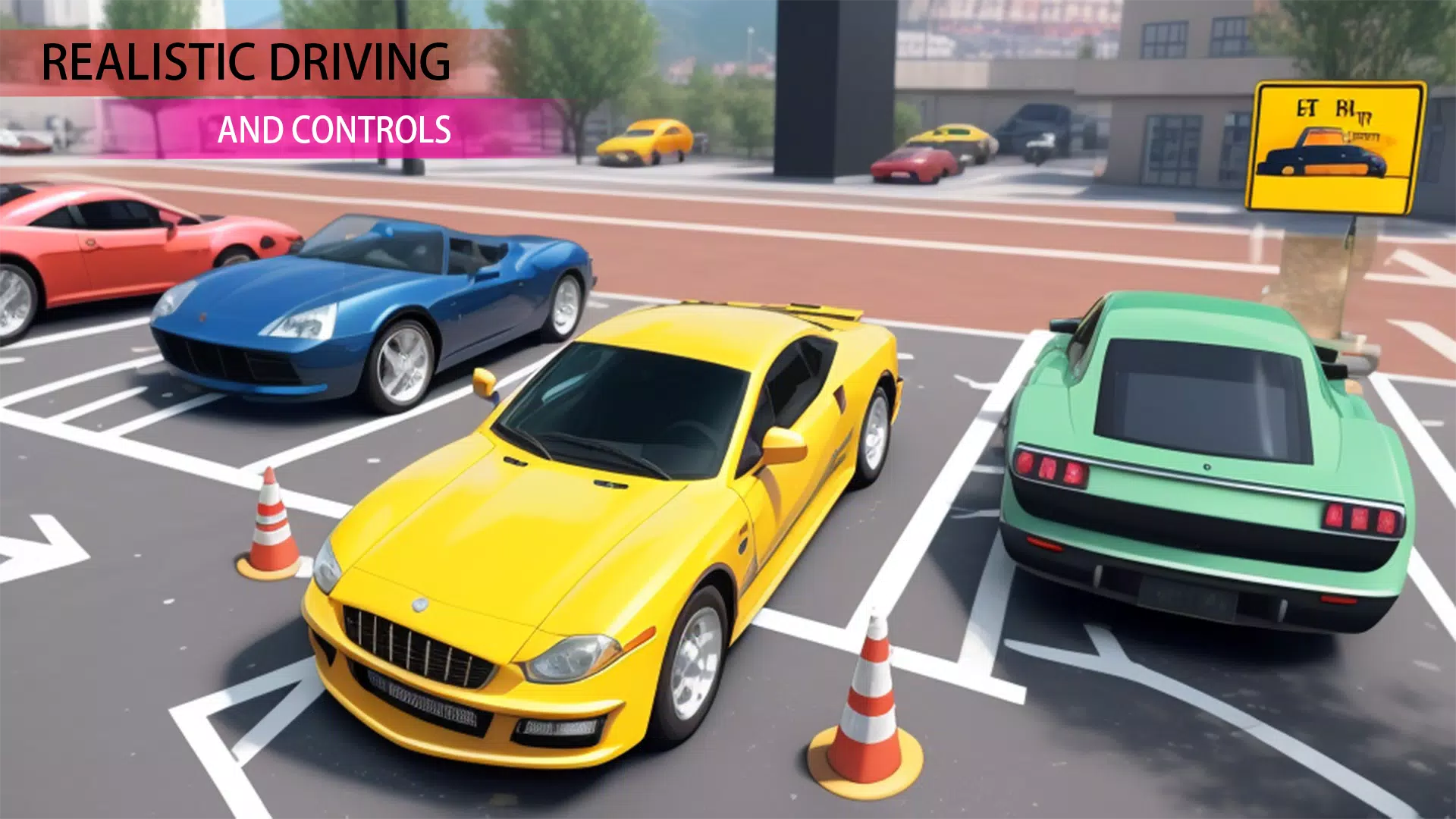 Advance Prado Parking Car Game Screenshots