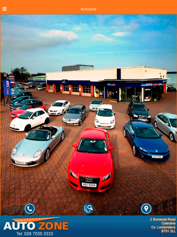 Autozone Cars Coleraine iPad Screenshots