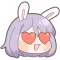 Idle MoonRabbit Sticker