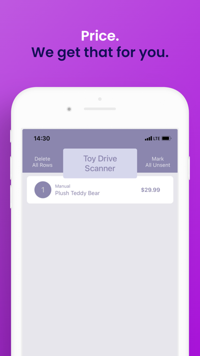 Toy Drive Scanner Screenshots