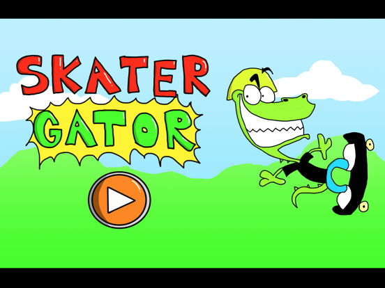 Tangkapan layar Skater Gator iPad 