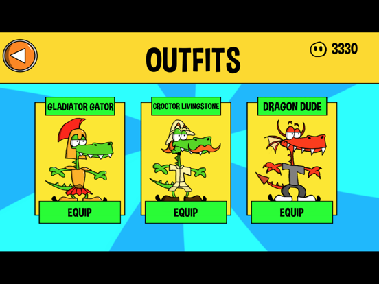 Tangkapan layar Skater Gator iPad 