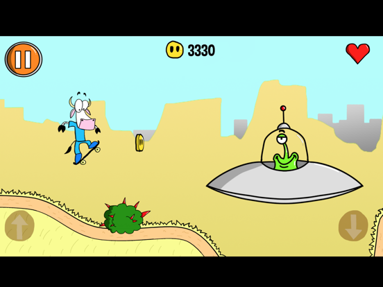 Tangkapan layar Skater Gator iPad 
