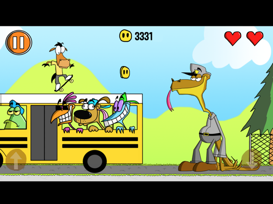 Tangkapan layar Skater Gator iPad 