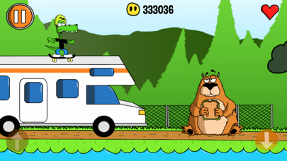 Tangkapan layar Skater Gator