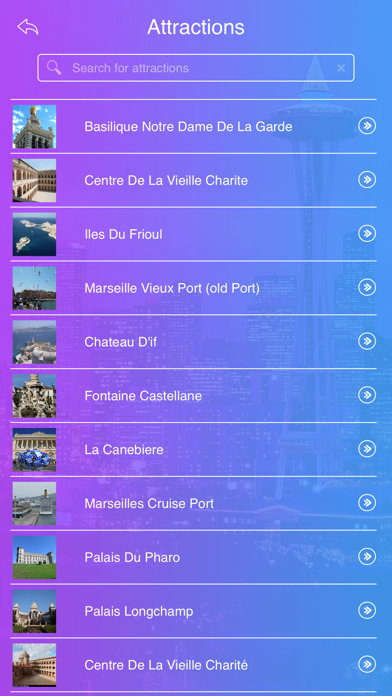 Marseille Tourism Guide Screenshots