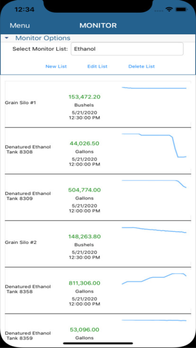 Trident Workbench Mobile Screenshots