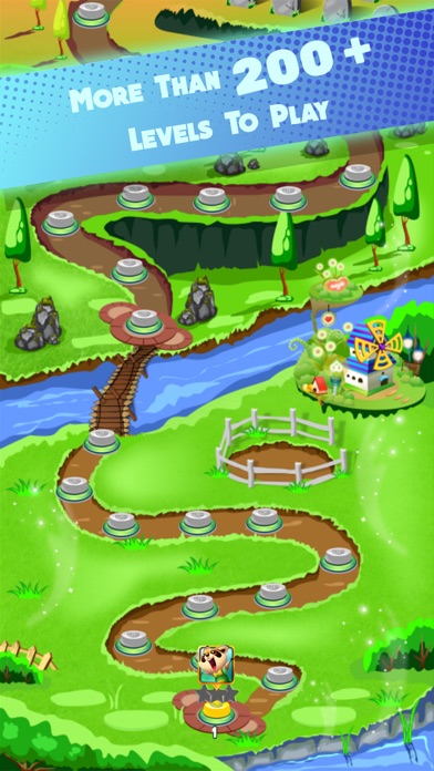 Happy Fruit Bunny Match 3 Game Screenshots