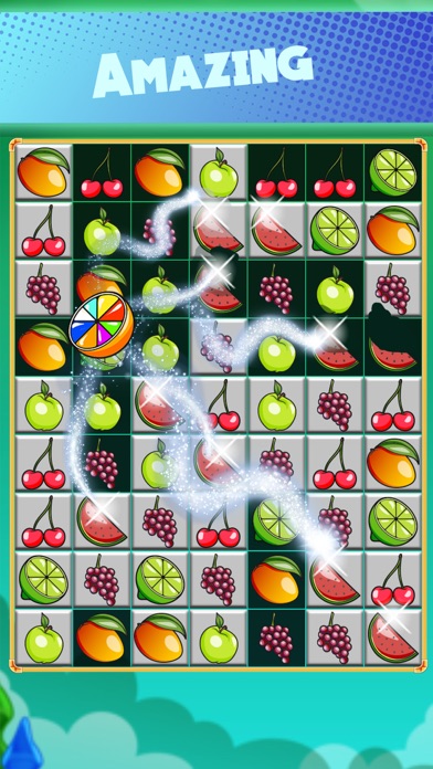 Happy Fruit Bunny Match 3 Game Screenshots