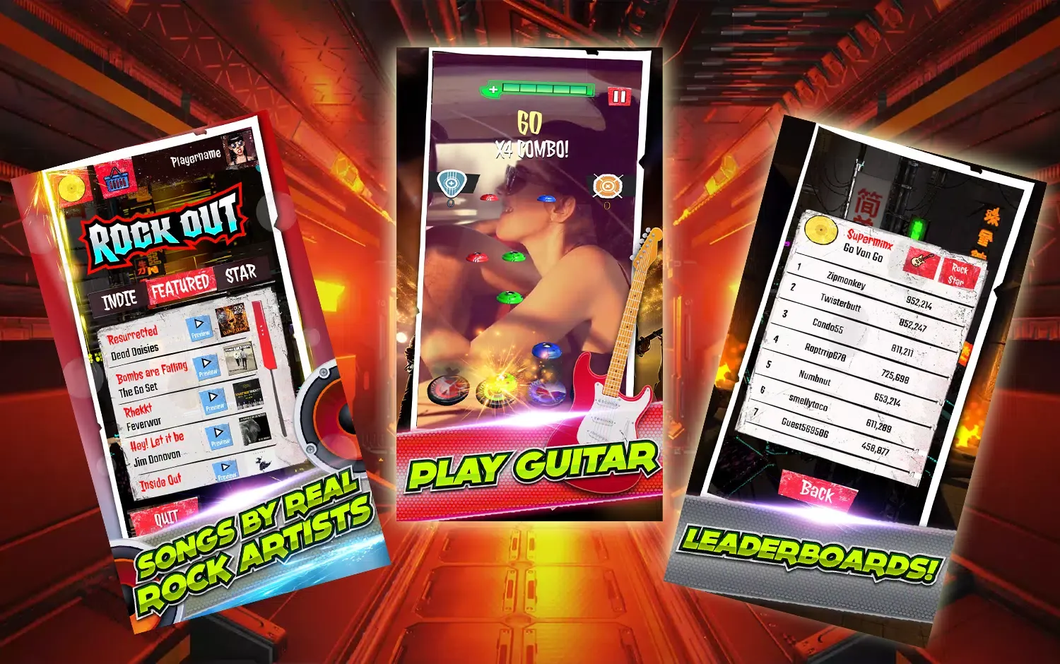 Rock Out! Screenshots