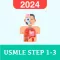 USMLE Steps 1-3 Prep 2024