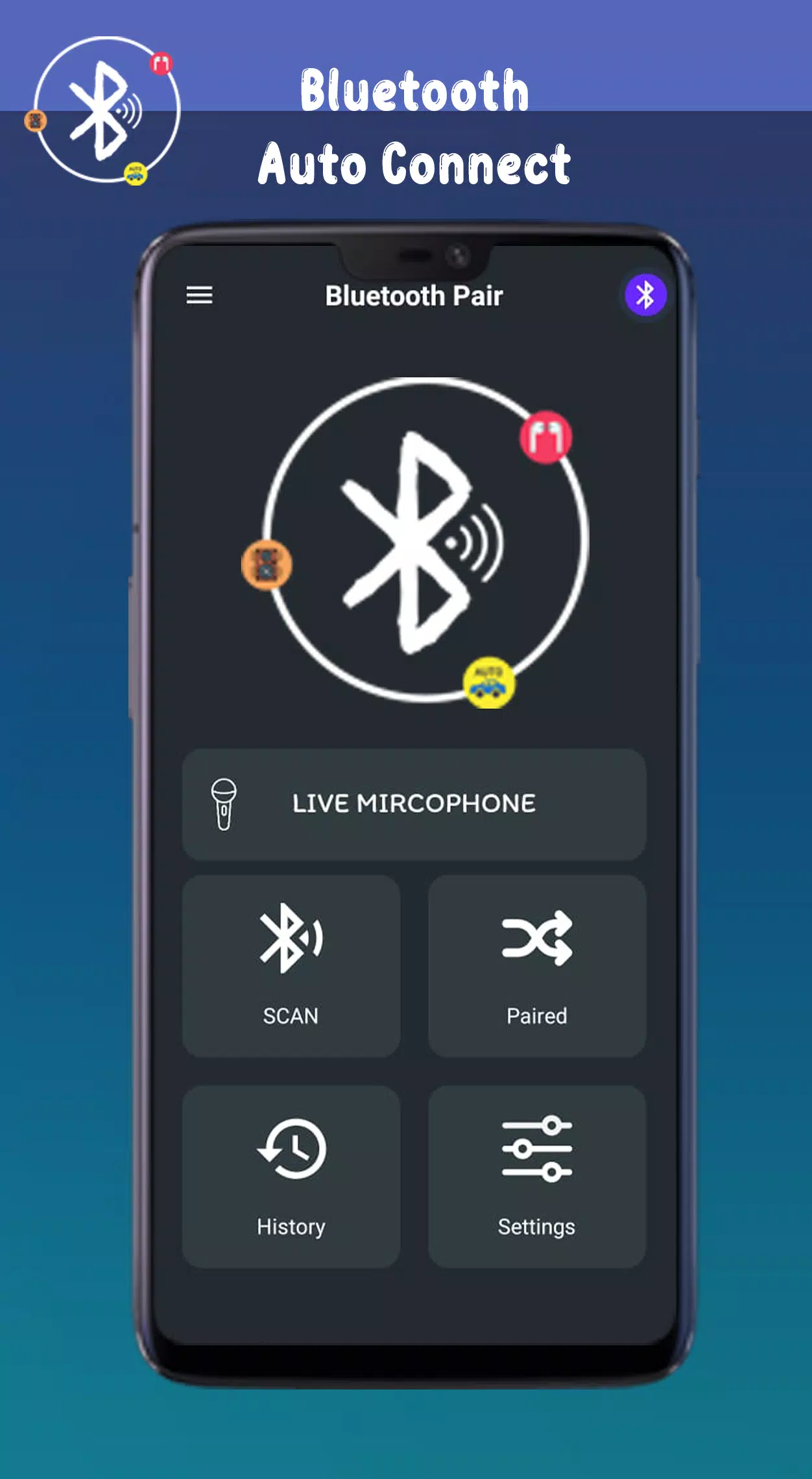 Bluetooth Auto Connect BT Pair Screenshots