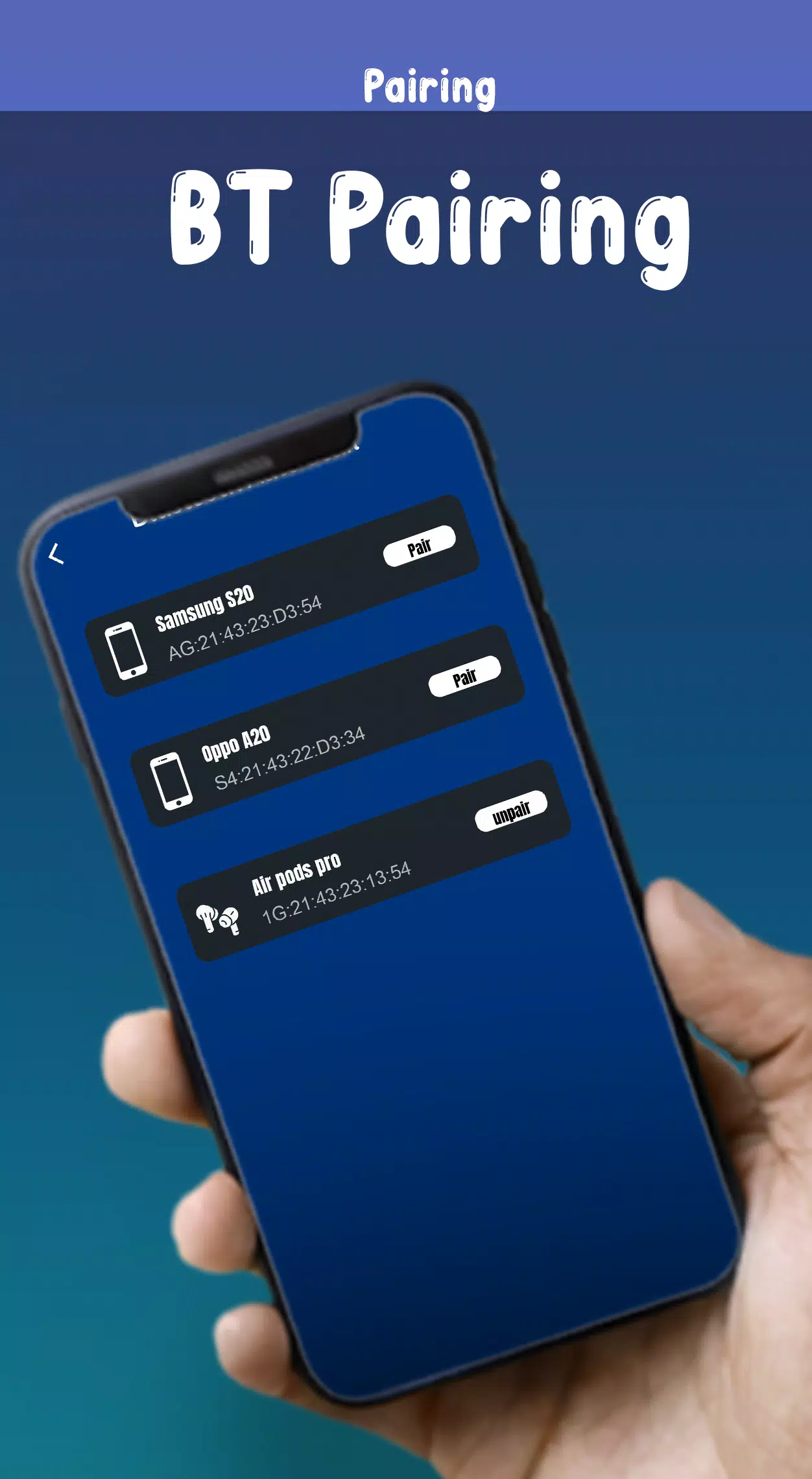 Bluetooth Auto Connect BT Pair Screenshots