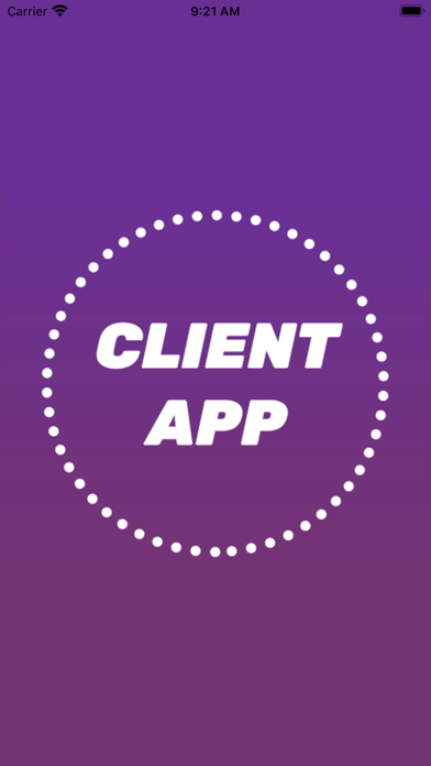 Tangkapan layar My Restaurant Client App