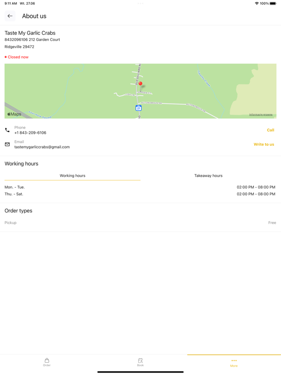 Taste My Garlic Crabs iPad স্ক্রিনশট