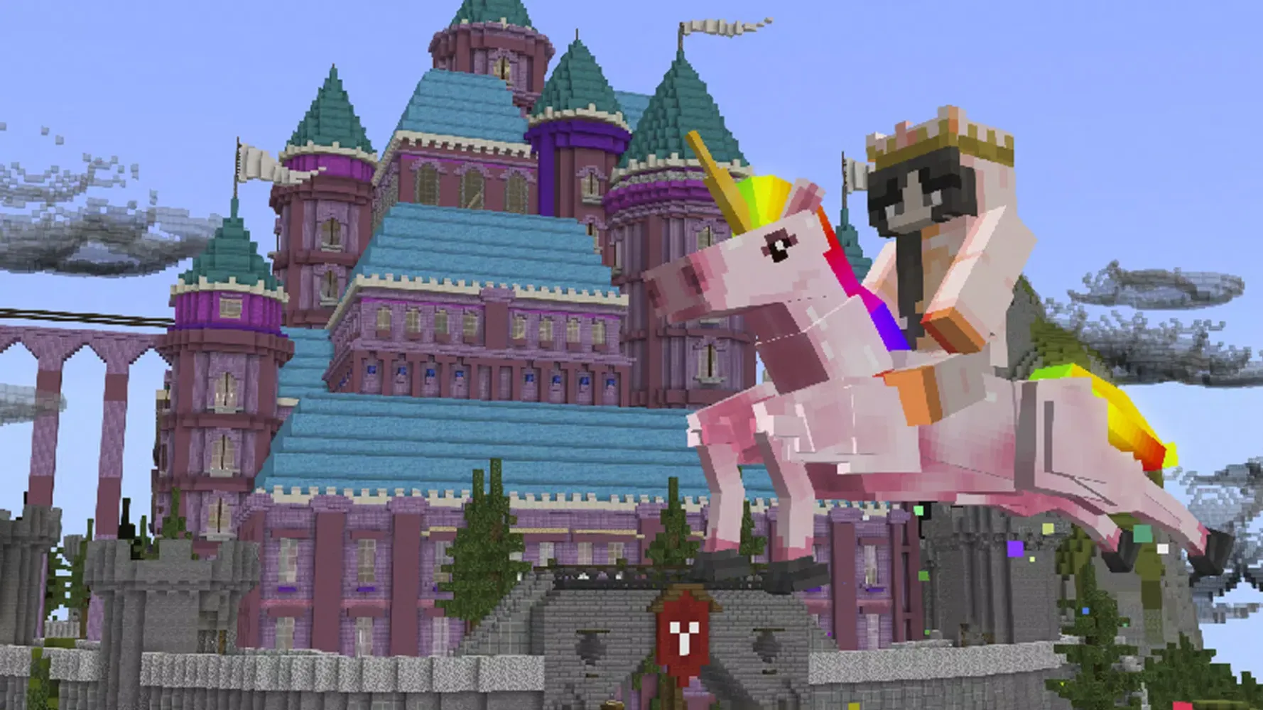 Unicorn Mod for Minecraft PE Screenshots