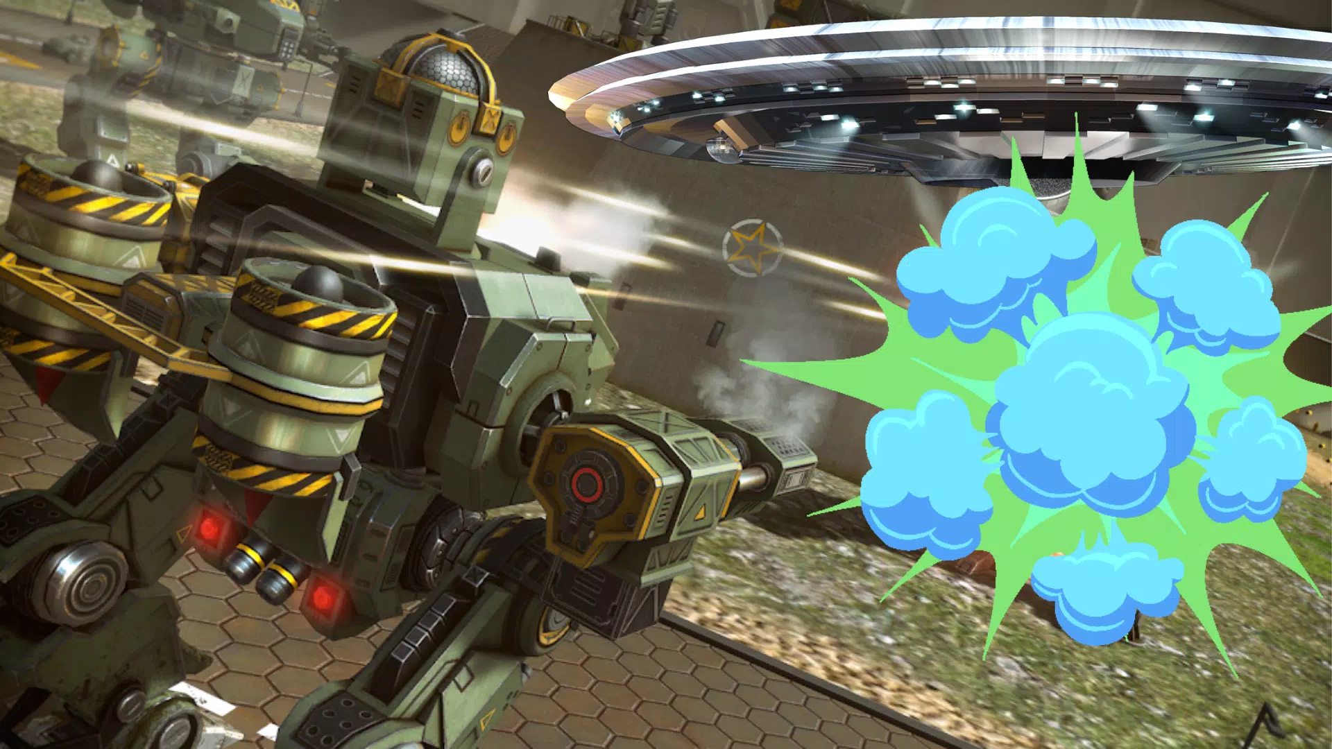 Robots vs Aliens - Robowars Screenshots
