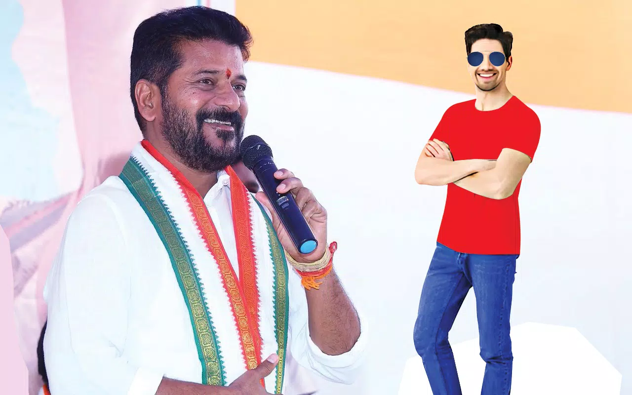 Revanth reddy photo frame edit Screenshots