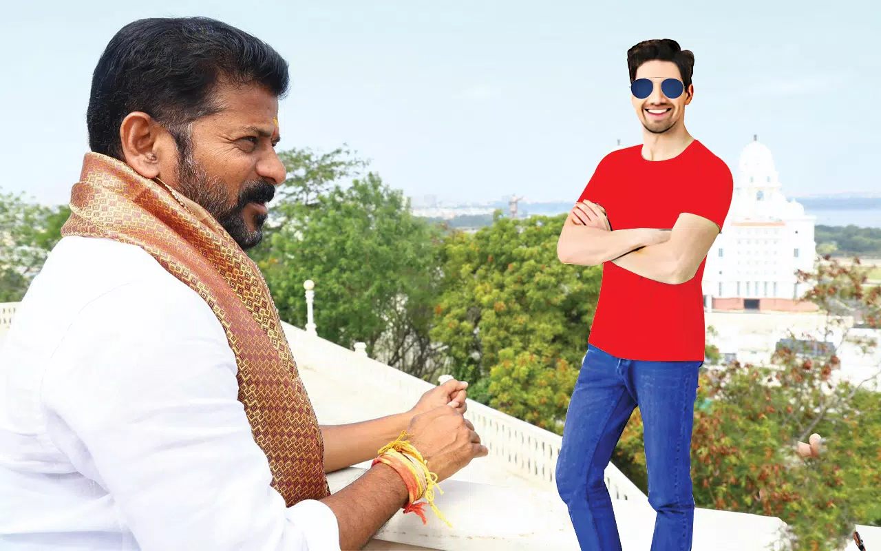 Revanth reddy photo frame edit Screenshots