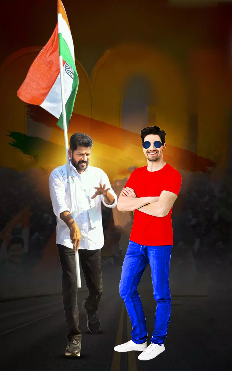 Revanth reddy photo frame edit Screenshots