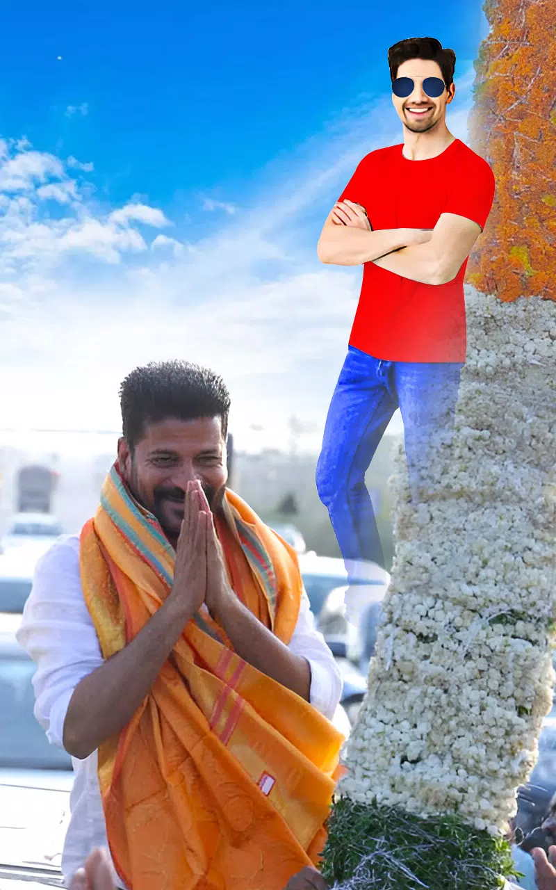 Revanth reddy photo frame edit Screenshots
