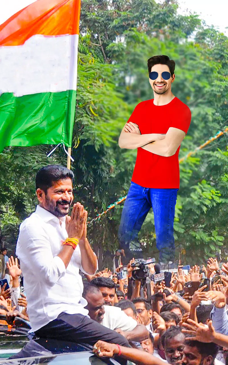 Revanth reddy photo frame edit Screenshots