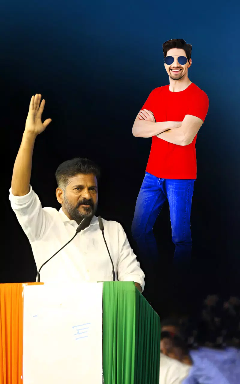 Revanth reddy photo frame edit Screenshots