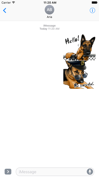 German Shepherd Dog Sticker Screenshots
