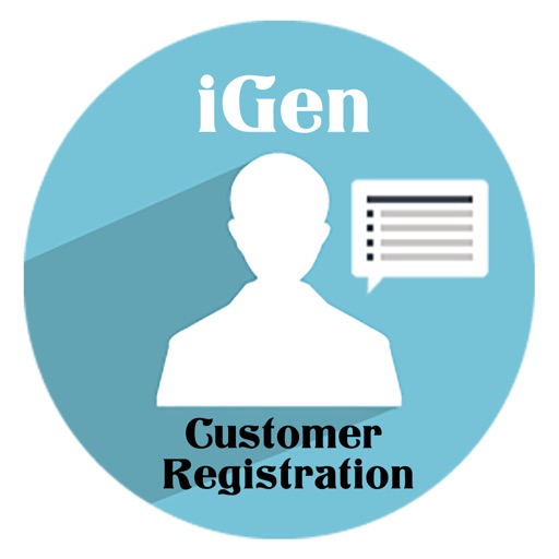 iGen Customer Registration iGen Customer Registration