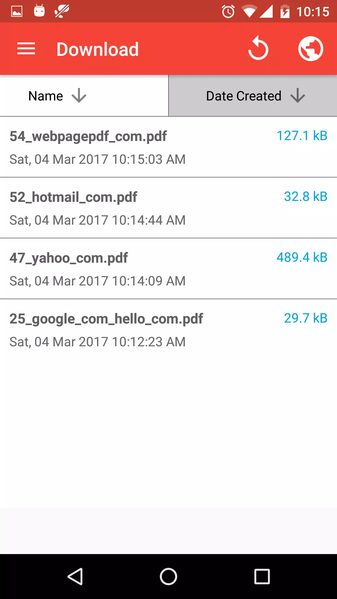 Website To PDF Screenshots