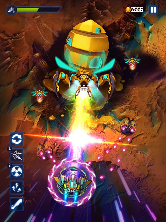 Tangkapan layar Wind Wings: Space Shooter iPad 