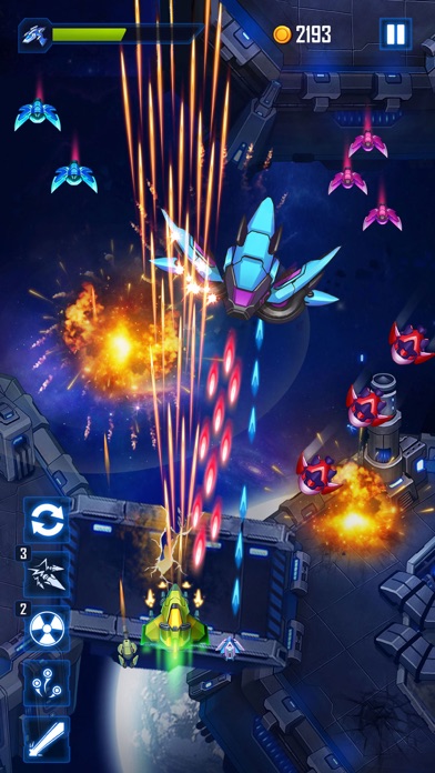 Tangkapan layar Wind Wings: Space Shooter