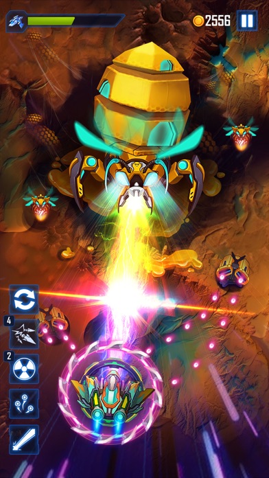 Tangkapan layar Wind Wings: Space Shooter