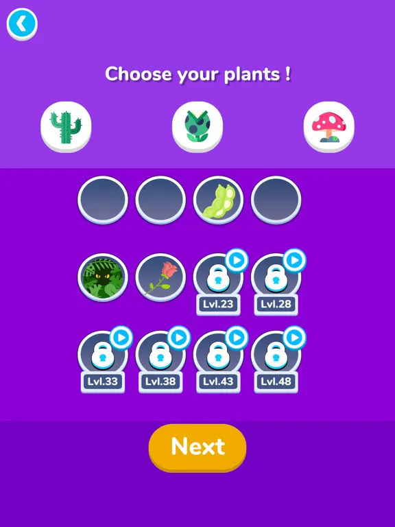 Plant N Attack iPad 应用截图