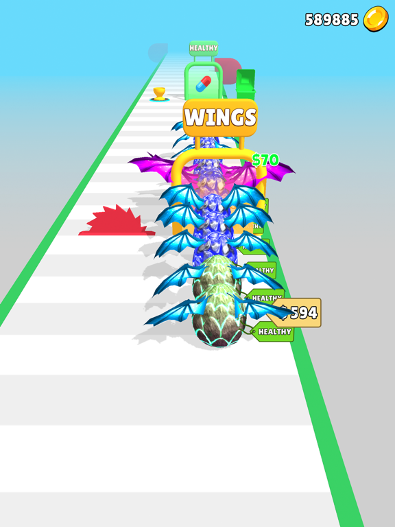 Merge Dragon Run Hatch Battle iPad  スクリーンショット