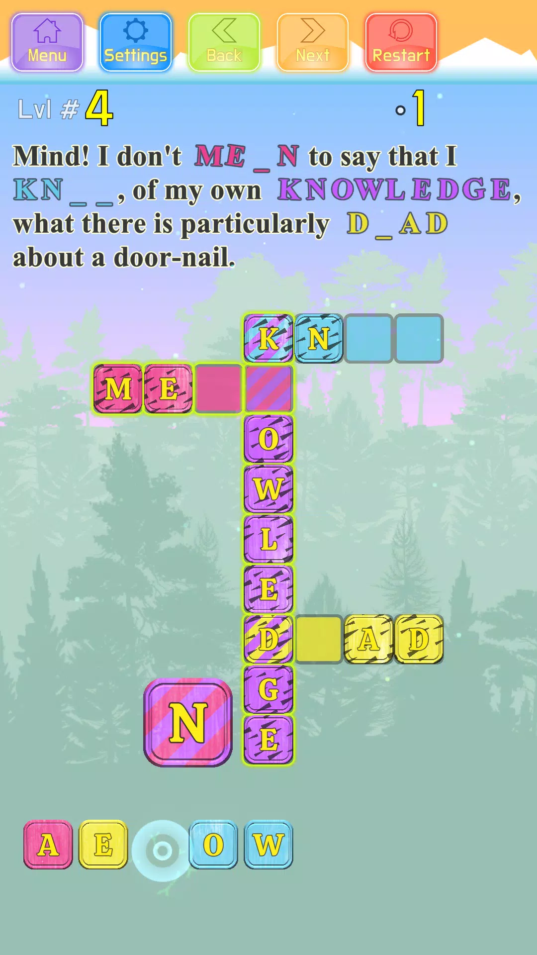 Christmas Carol Crossword Screenshots