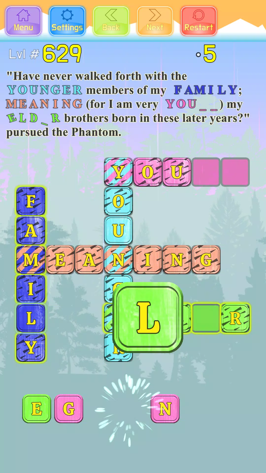 Christmas Carol Crossword Screenshots