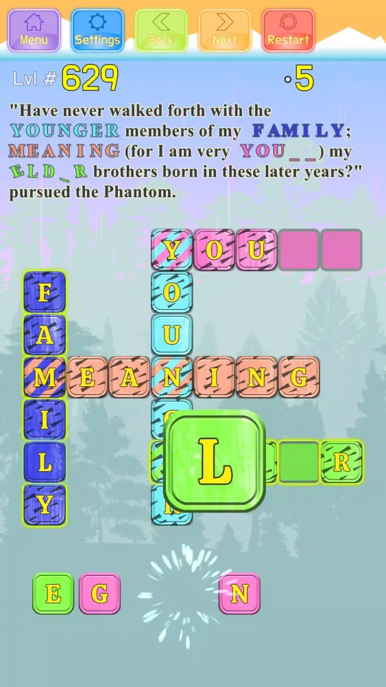 Christmas Carol Crossword Screenshots