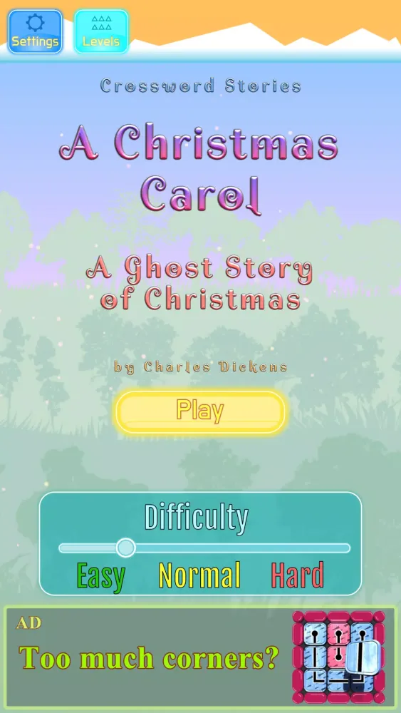 Christmas Carol Crossword Screenshots