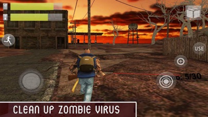 ภาพหน้าจอของ Zone Zombie Survival Hero