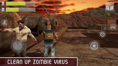 ภาพหน้าจอของ Zone Zombie Survival Hero