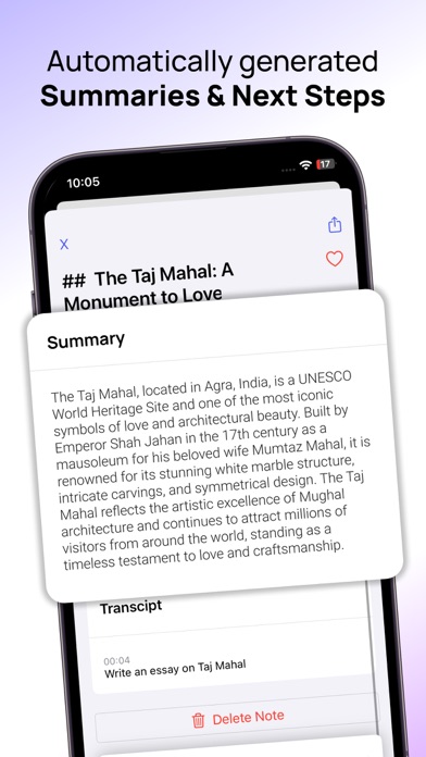 Flow AI: Transcribe Voice Note Screenshots