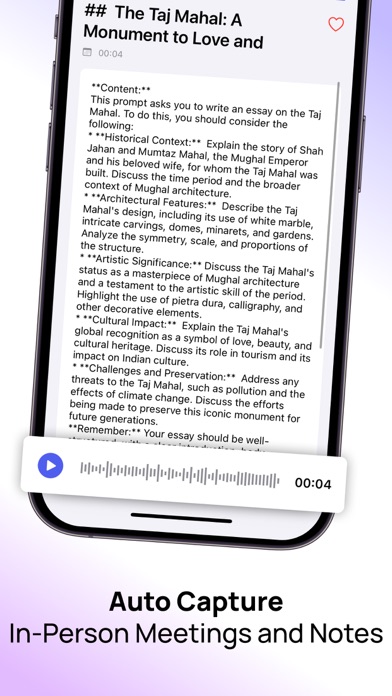 Flow AI: Transcribe Voice Note Screenshots