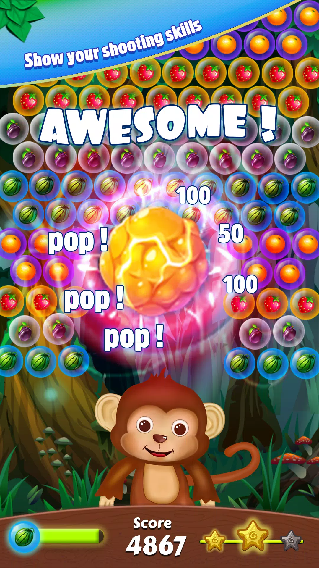 Bubble Shooter : Fruit Splash Screenshots